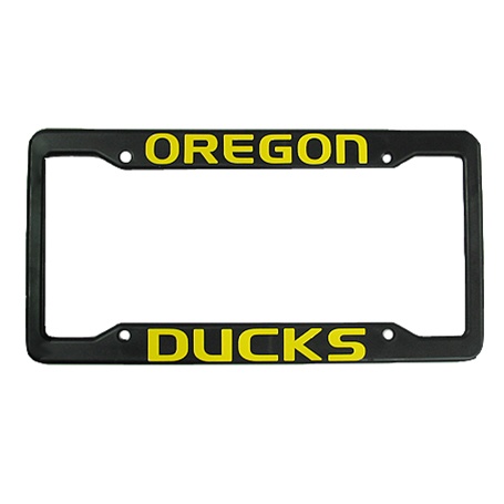 Oregon Ducks, License Plate, Frame